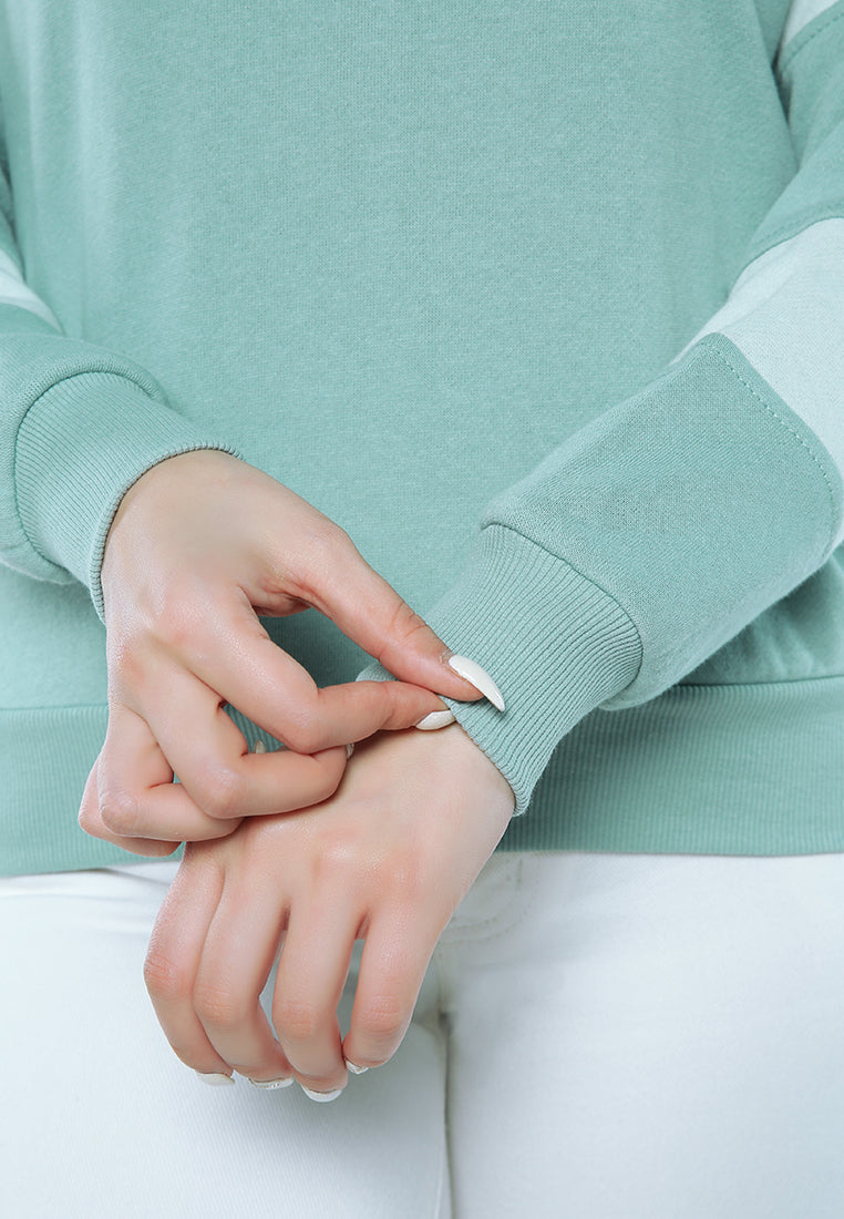 sage green basic full sleeves sweatshirt by ruw#color_saga-green