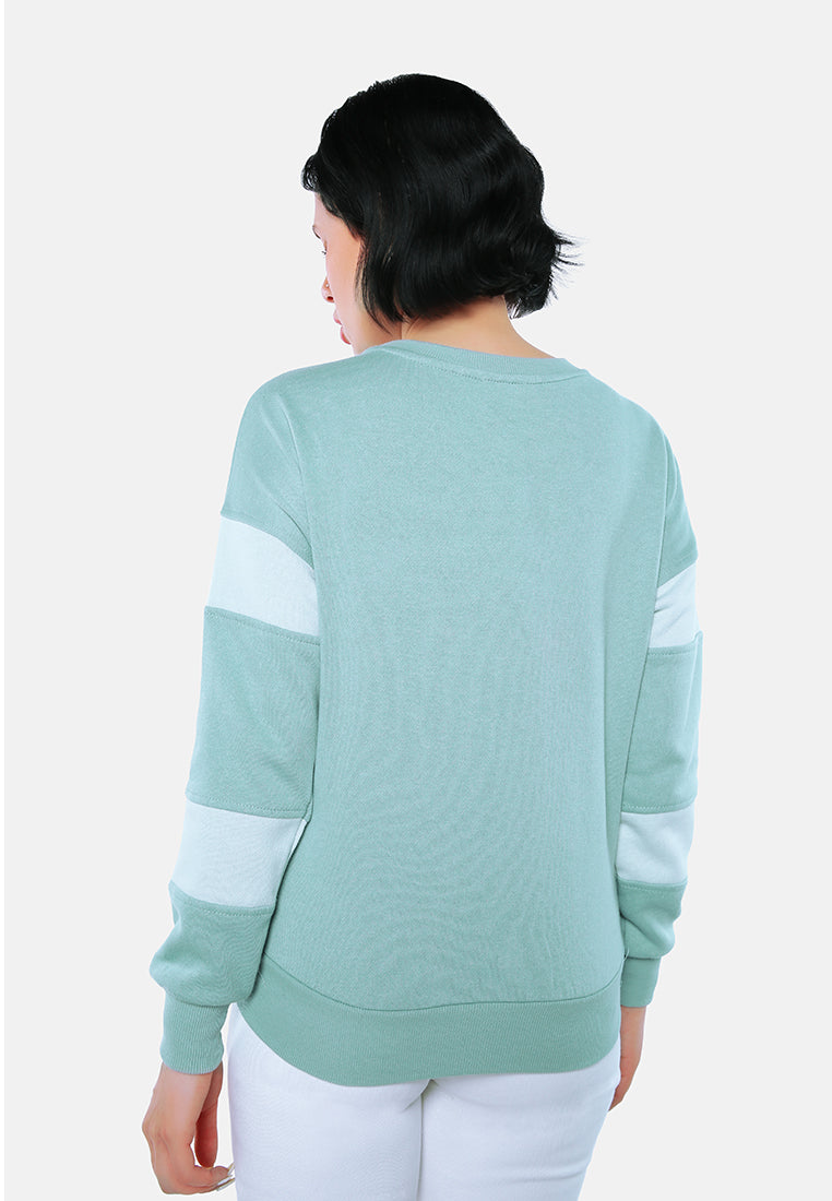sage green basic full sleeves sweatshirt by ruw#color_saga-green