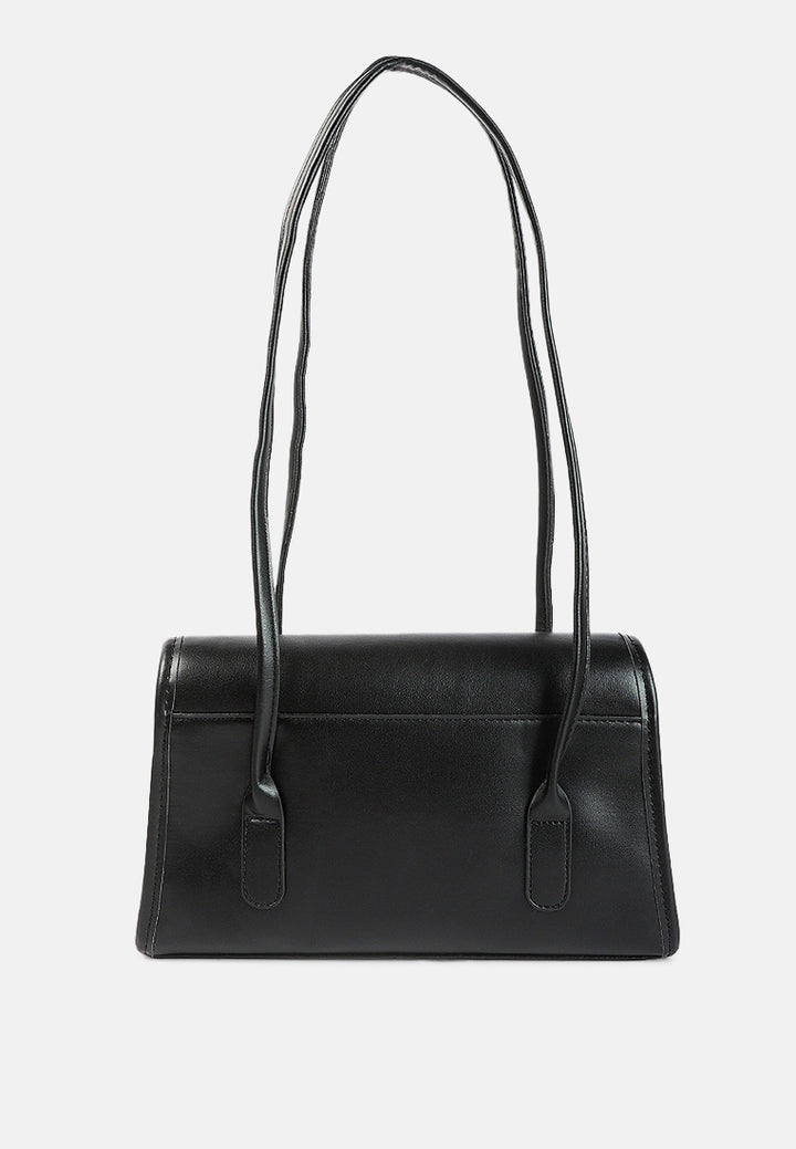 basic rectangular mini handbag#color_black