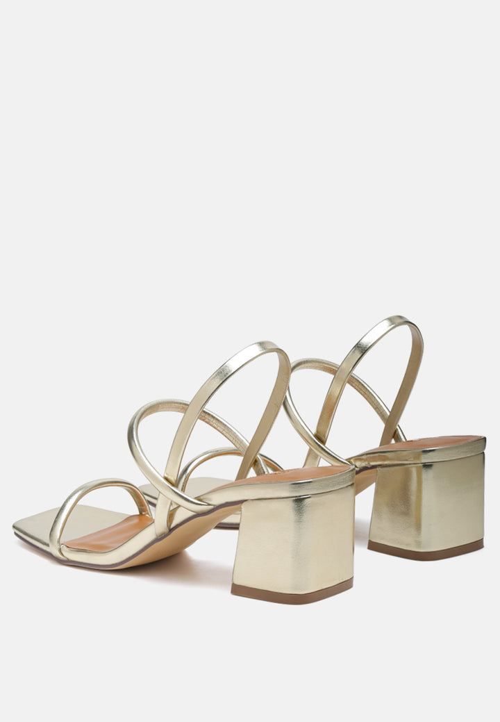 beau block mid heeled strappy sandal by ruw#color_gold