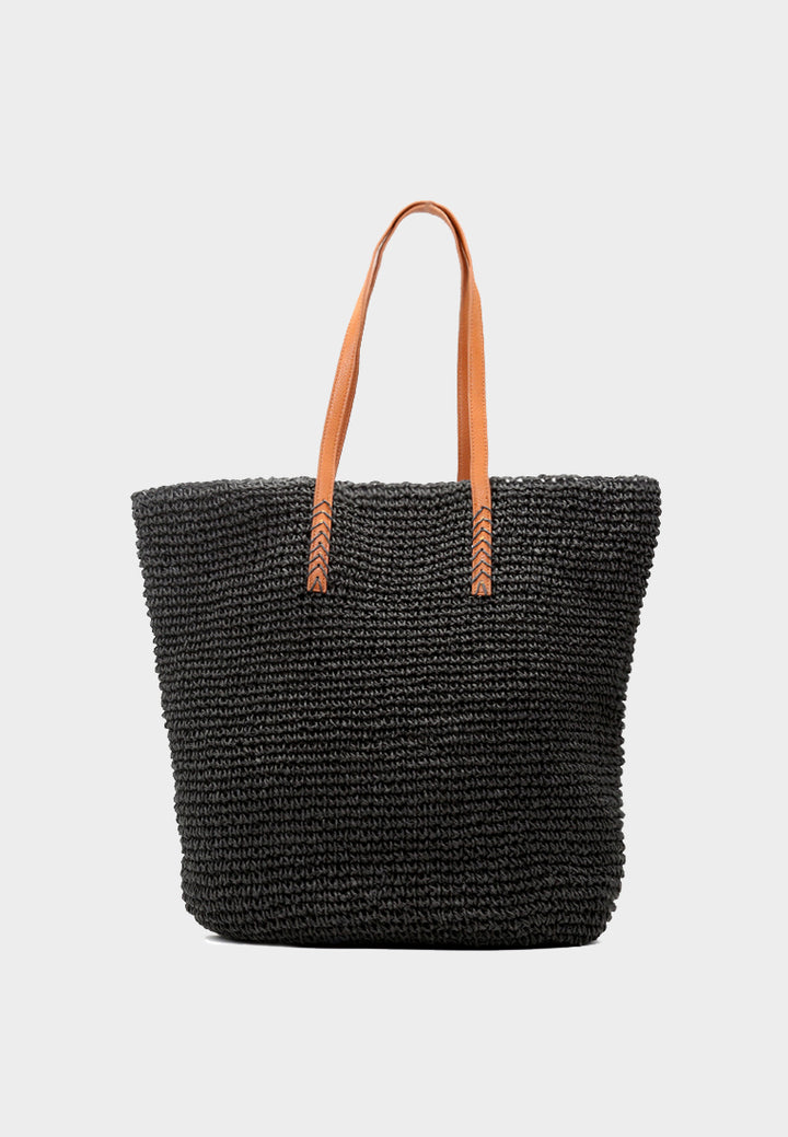 black tote bag#color_black