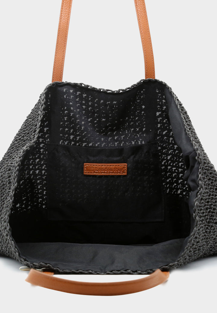 black tote bag#color_black