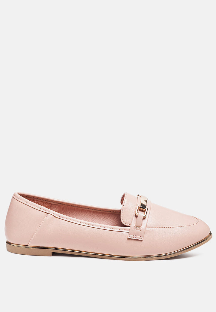 blush casual bling line loafers#color_blush