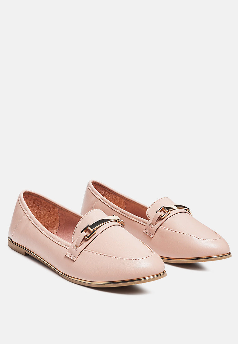 blush casual bling line loafers#color_blush