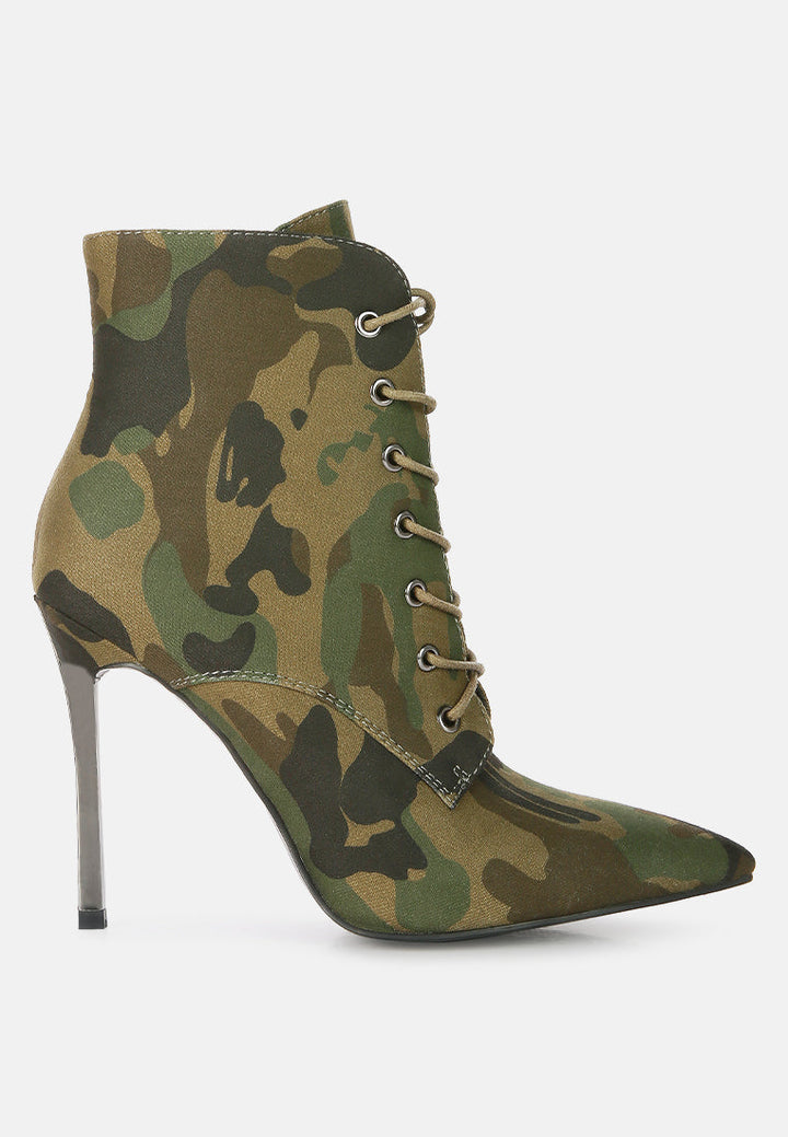 velvet high heeled velvet boots by ruw#color_camo