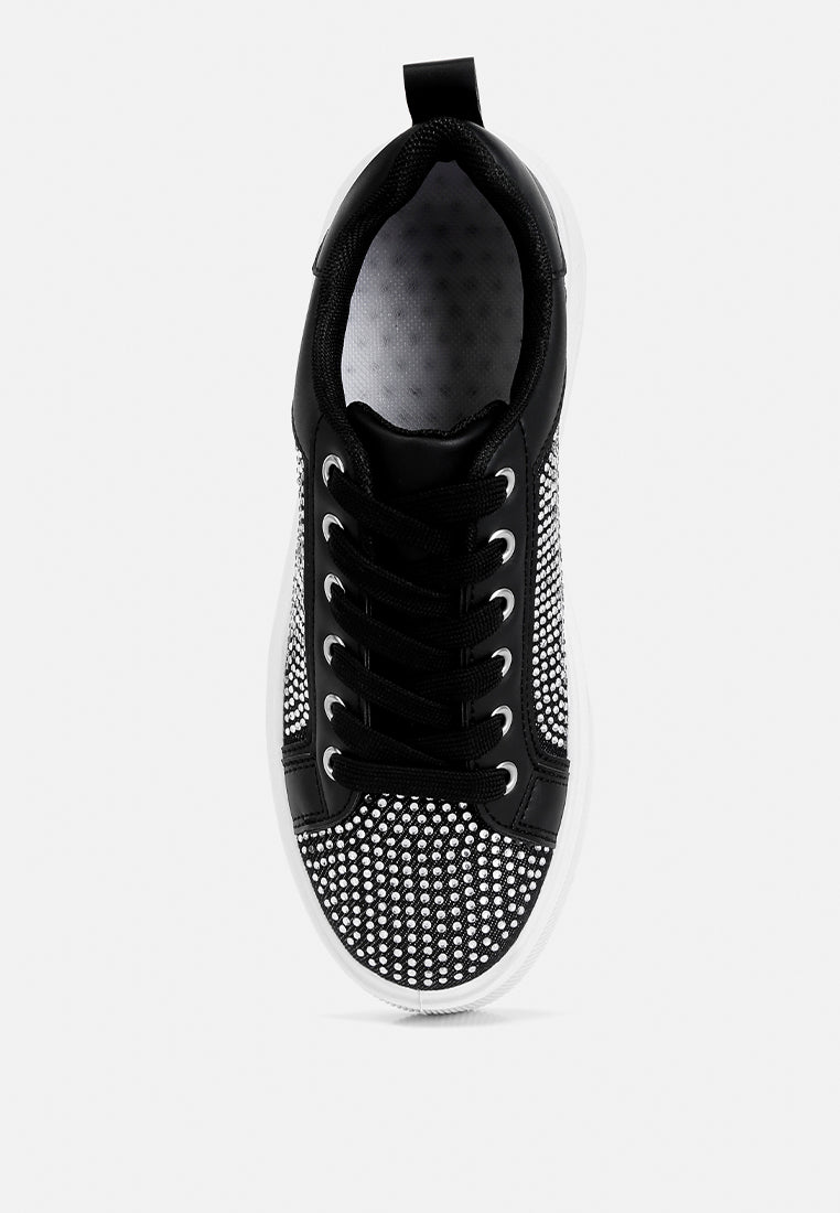 camille embellished chunky sneakers#color_black