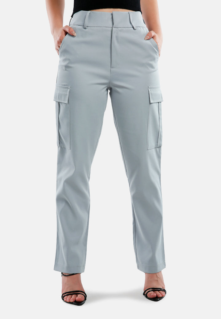 casual high waist straight pants by ruw#color_light-blue