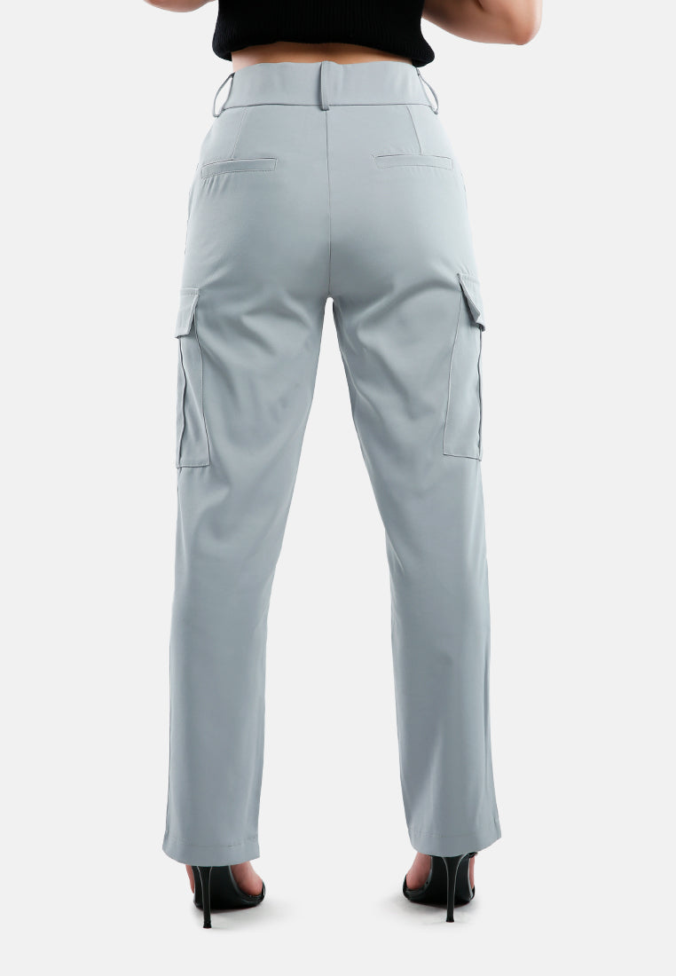 casual high waist straight pants by ruw#color_light-blue