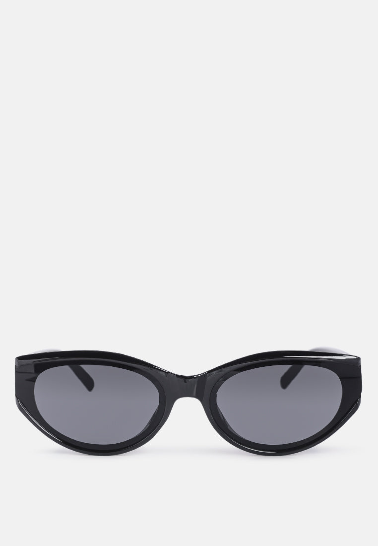 cat-eye retro sunglasses#color_black