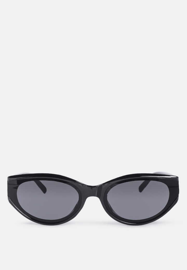 cat-eye retro sunglasses#color_black