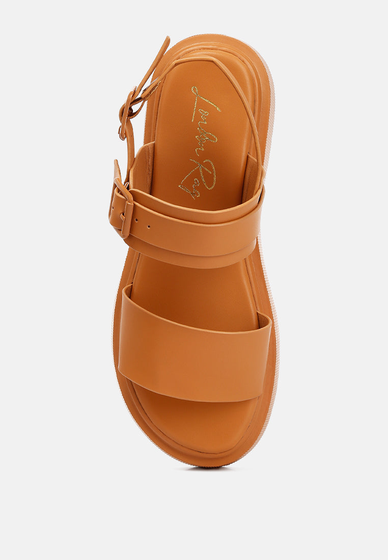 chunky sandals by ruw#color_tan