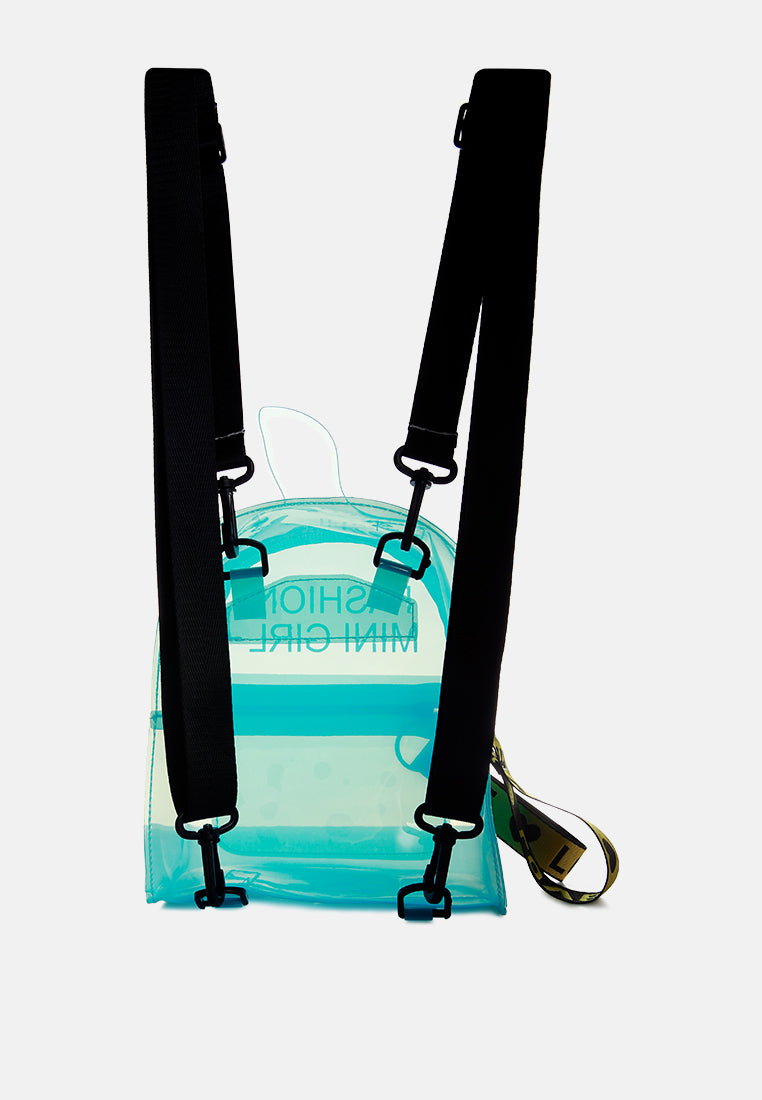 clear mini backpack#color_aqua