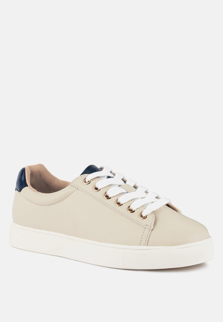 colette croc back panel sneakers#color_cream-navy