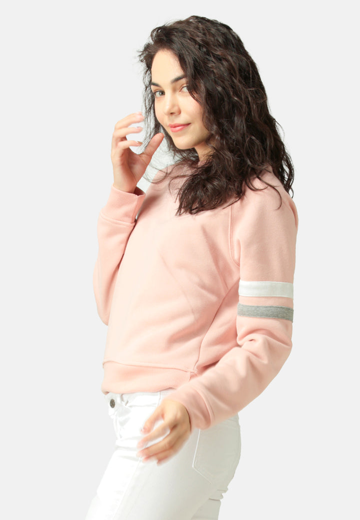 crew neck sweatshirt#color_pink