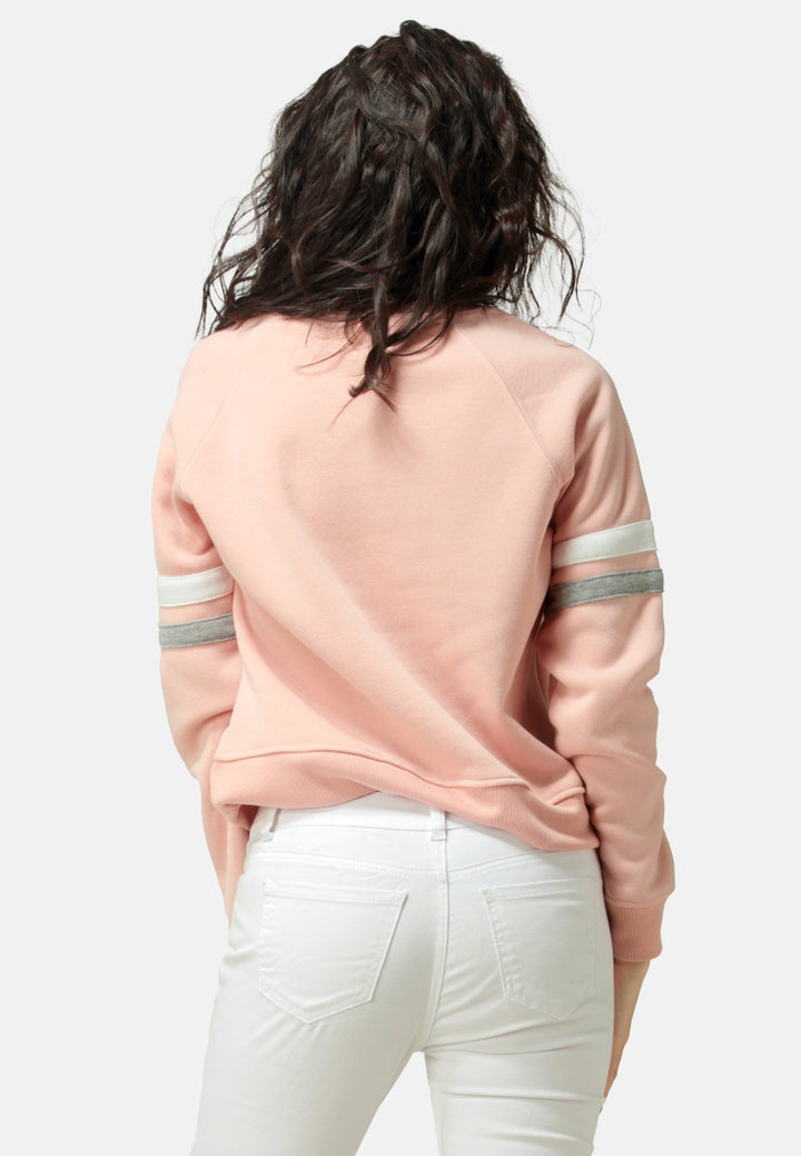 crew neck sweatshirt#color_pink