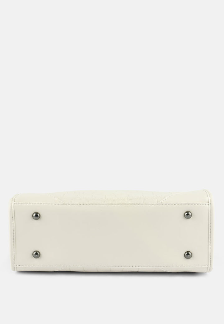 croco hand bag#color_off-white