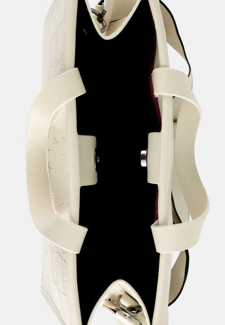 croco hand bag#color_off-white