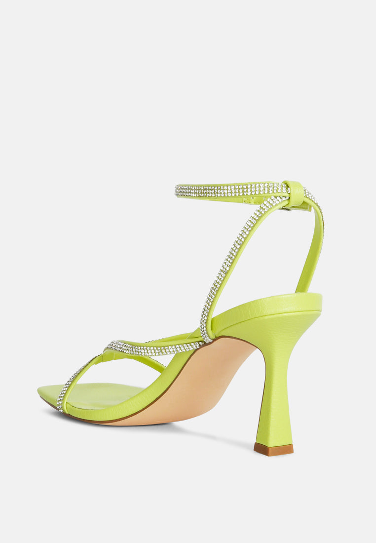 crush it diamante mid heel sandal#color_lime