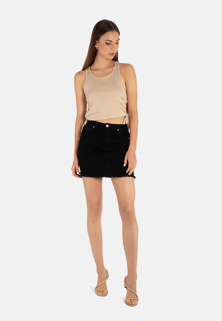 cut out tank crop top#color_taupe
