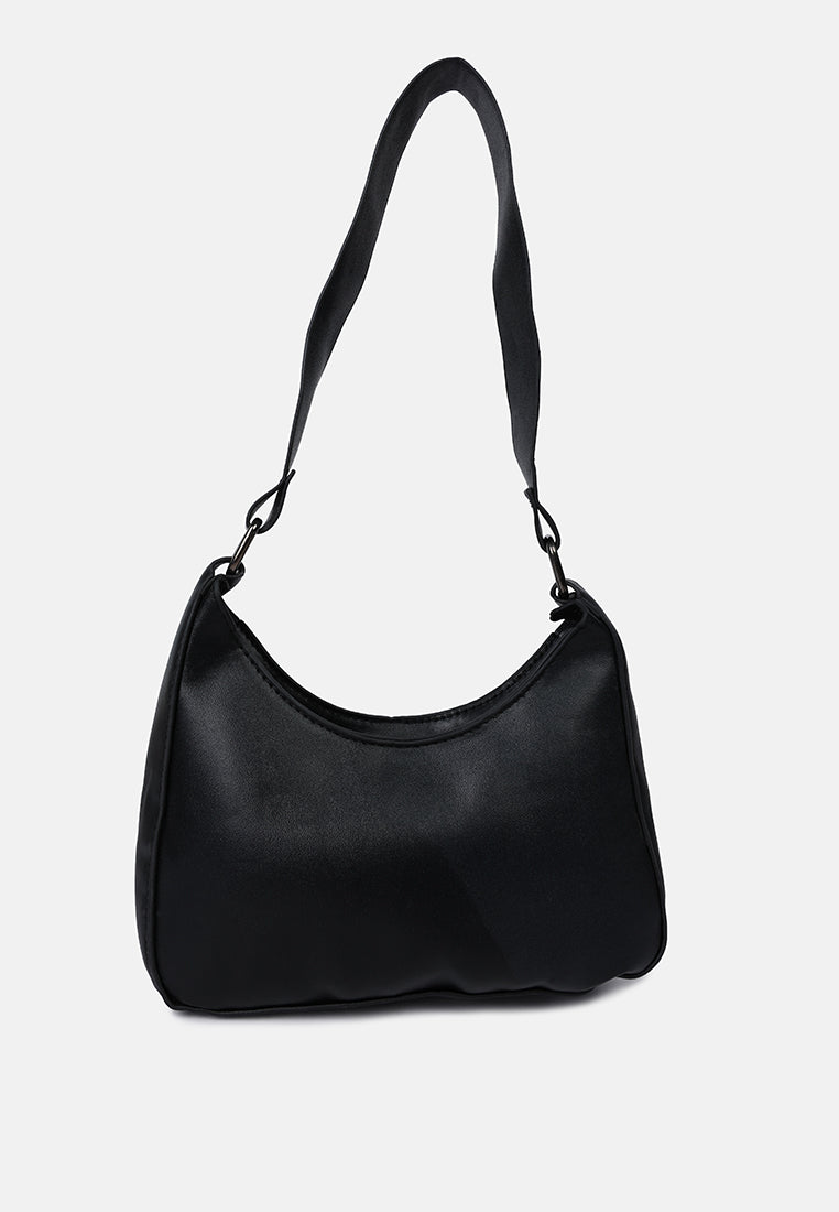 diamante baguette bag#color_black