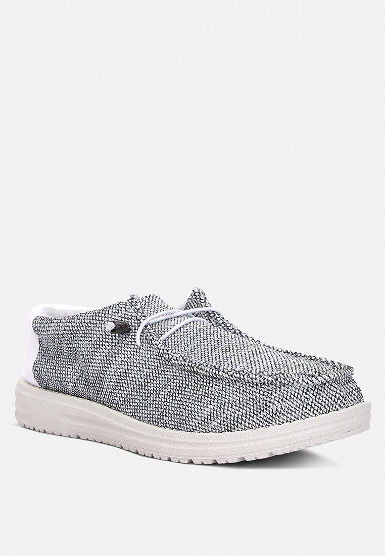 drawstring men's flatform heel shoes#color_grey