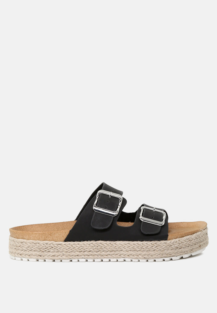 ellie braided flatform espadrilles#color_black