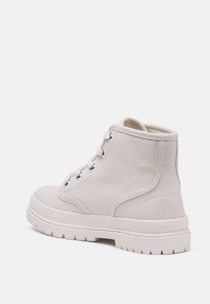 emilia canvas lace-up boots#color_beige