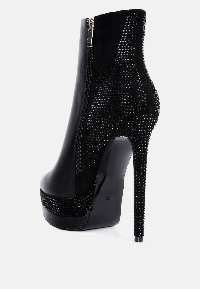 encanto high heeled ankle boots by ruw#color_black