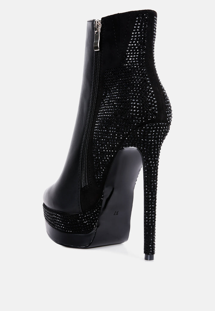 encanto high heeled ankle boots by ruw#color_black