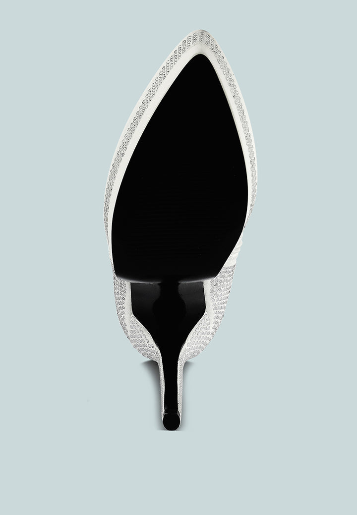 encanto high heeled ankle boots by ruw#color_white