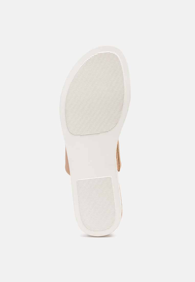 esme double strap nude platform sandals#color_nude