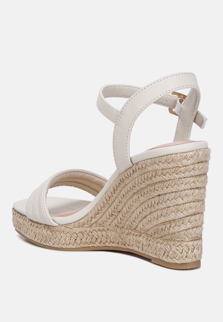 espadrilles high wedge sandals by ruw#color_ecru