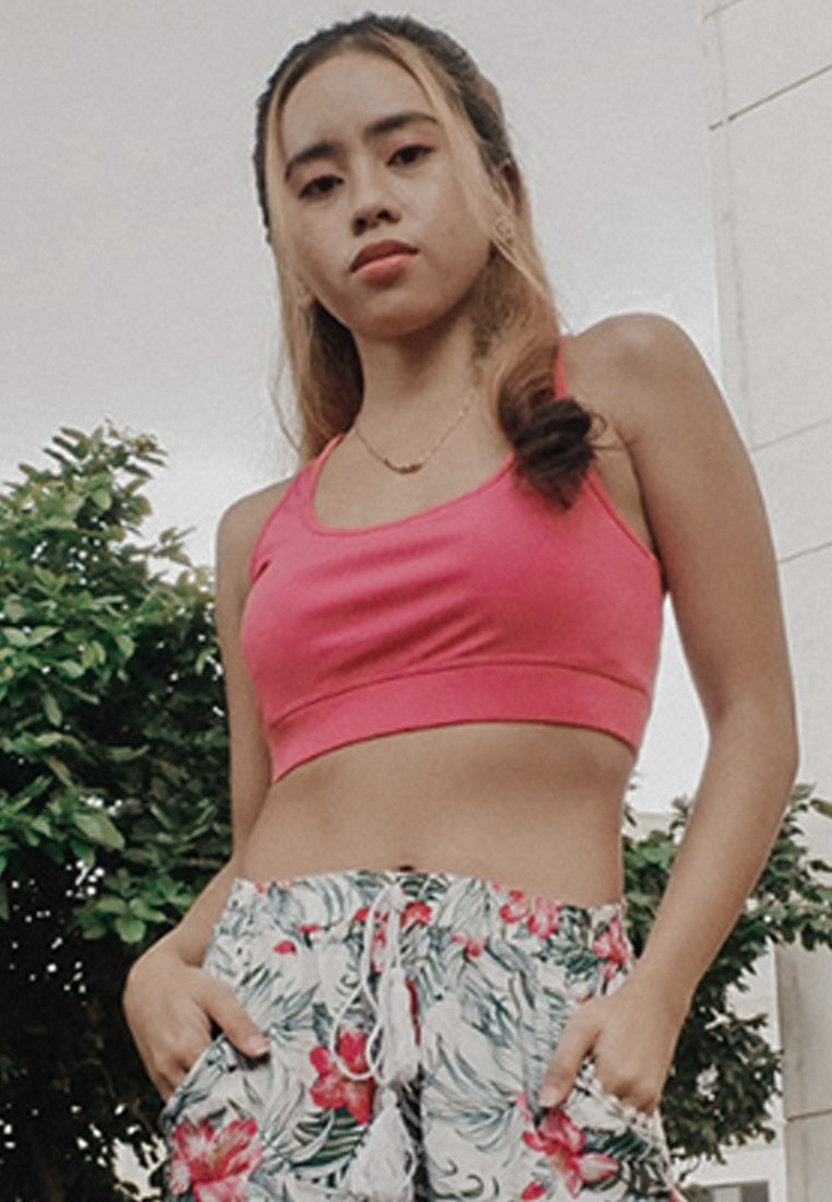 everyday pink yoga active top#color_pink