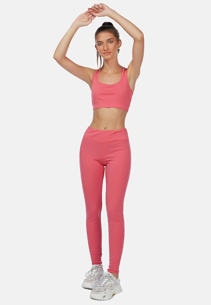 everyday pink yoga active top#color_pink