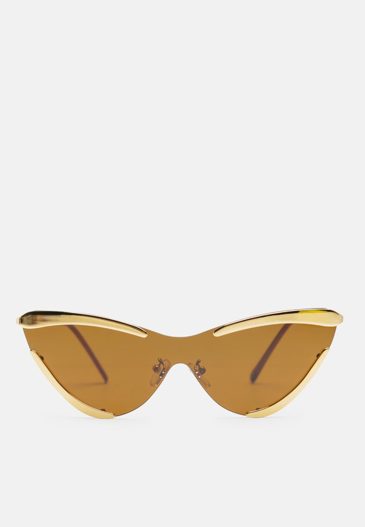 eye fetish catyeye sunglasses#color_gold