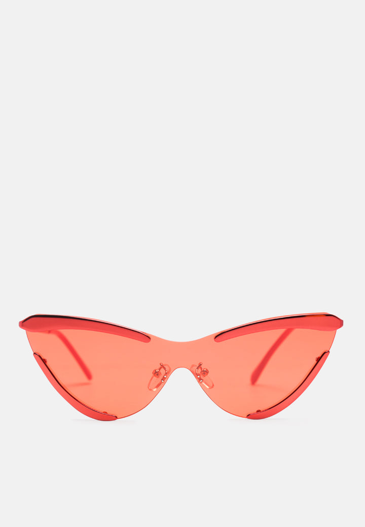 eye fetish catyeye sunglasses#color_red
