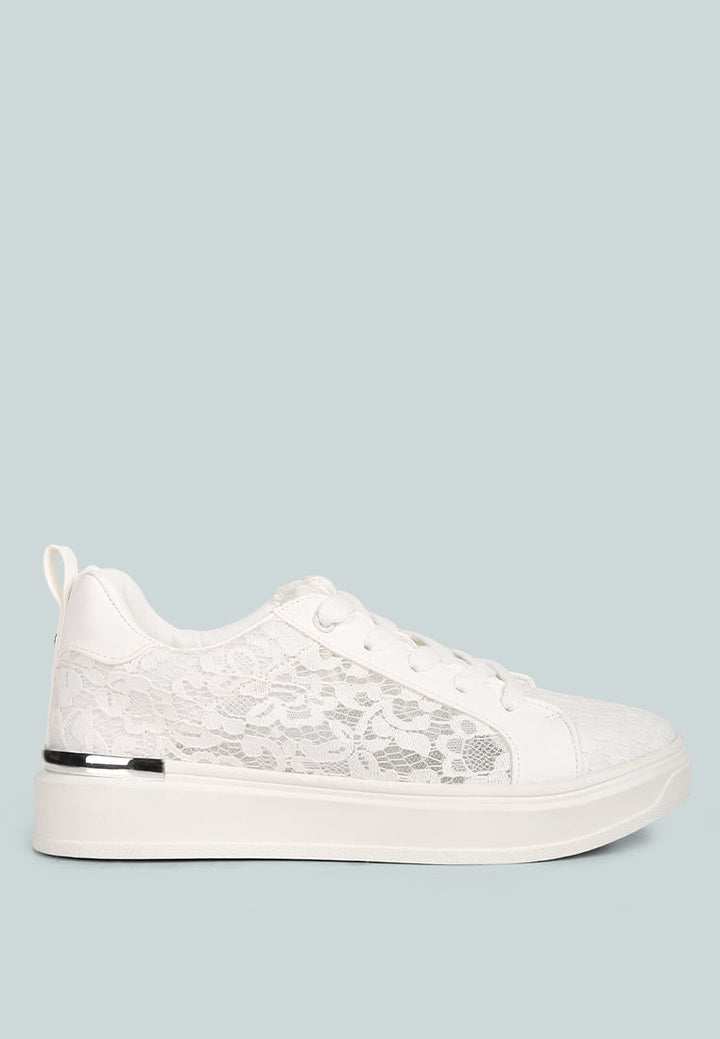 lace detail low platform sneakers by ruw#color_white