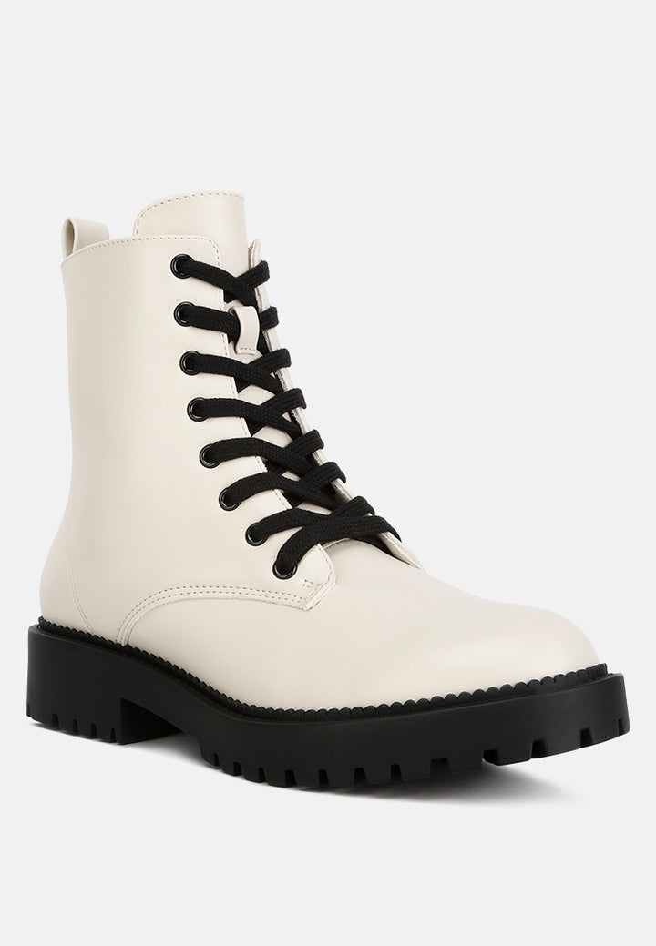 forter faux leather lace up boots#color_ecru
