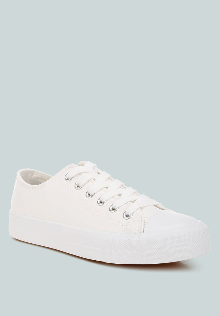 girdies white canvas sneakers#color_white