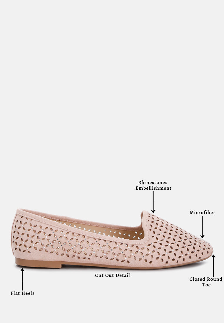 perforated ballerinas by ruw#color_pink