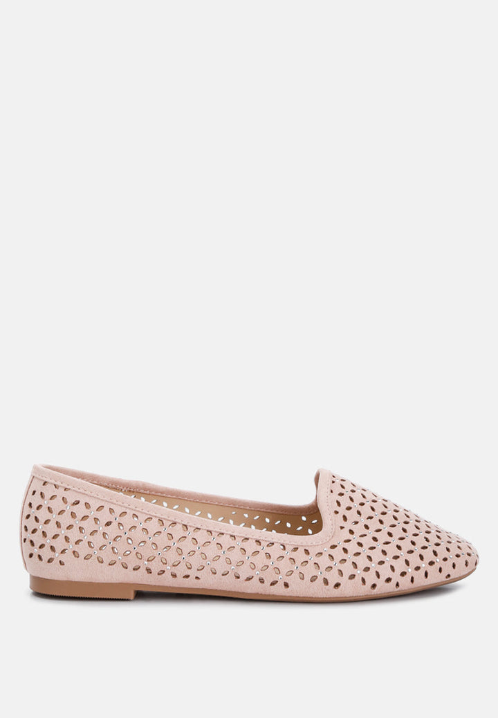 perforated ballerinas by ruw#color_pink