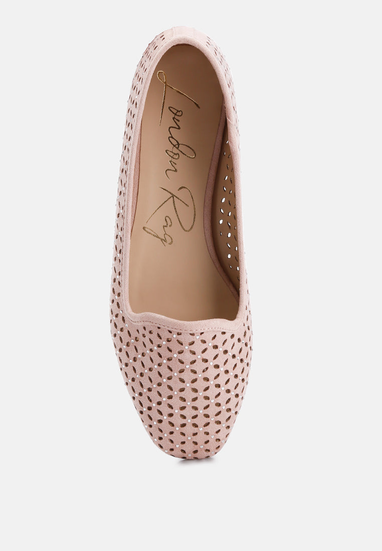 perforated ballerinas by ruw#color_pink