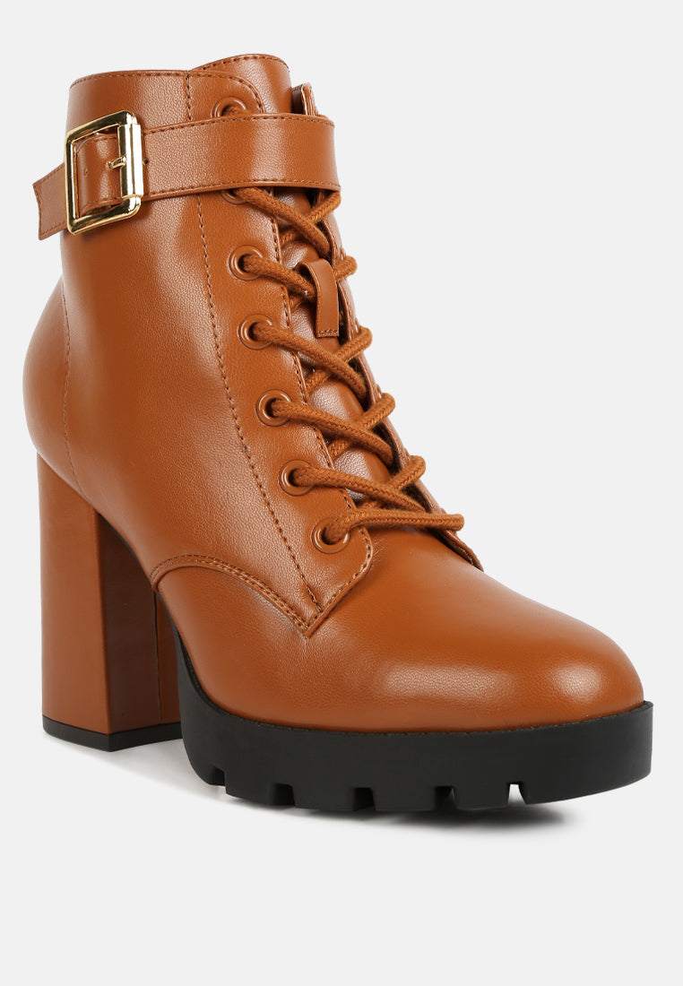 grahams faux leather lace up boots#color_tan