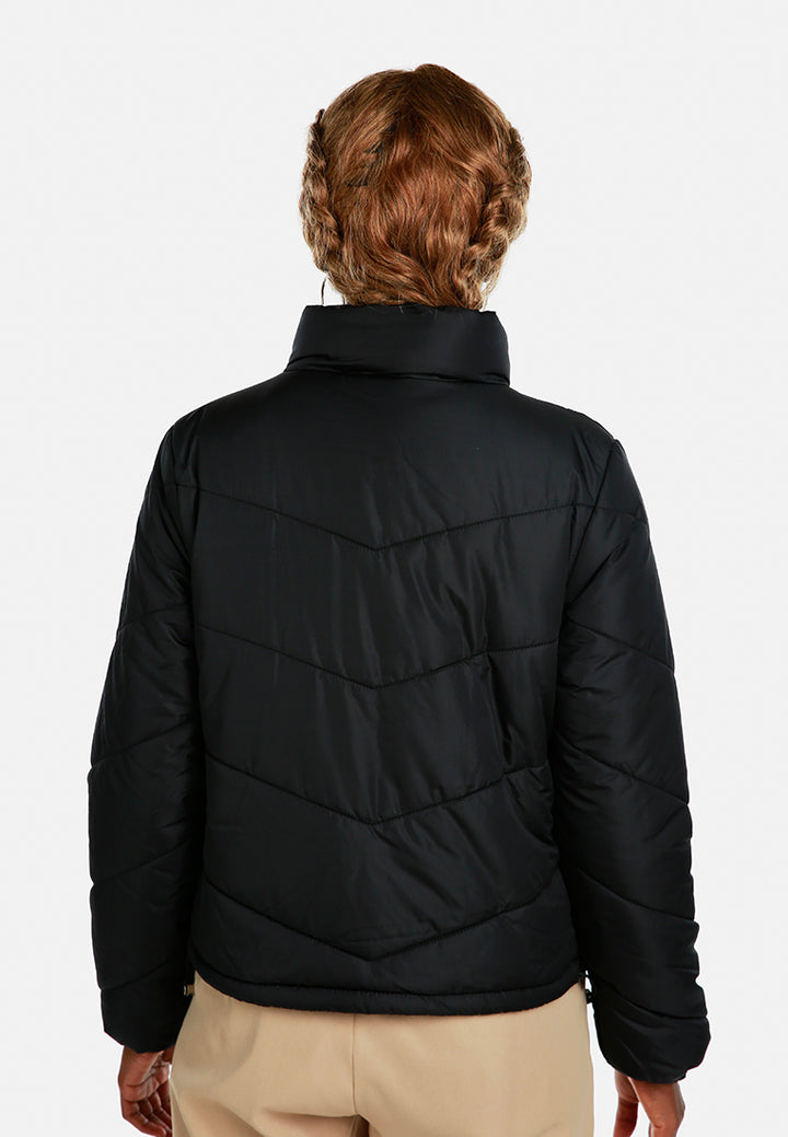 happening drawstring-waist jacket by ruw#color_black