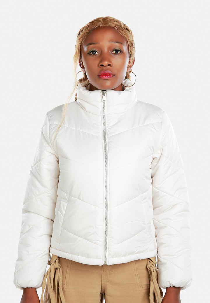 happening drawstring-waist jacket by ruw#color_off-white