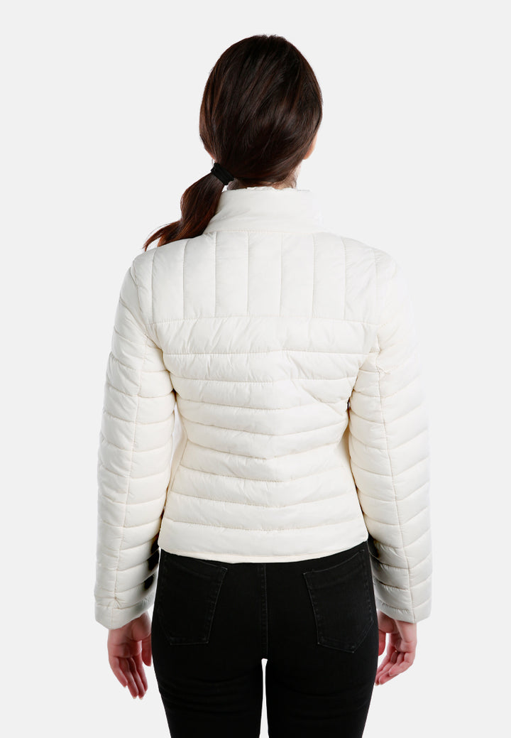 high collar quilted jacket#color_off-white