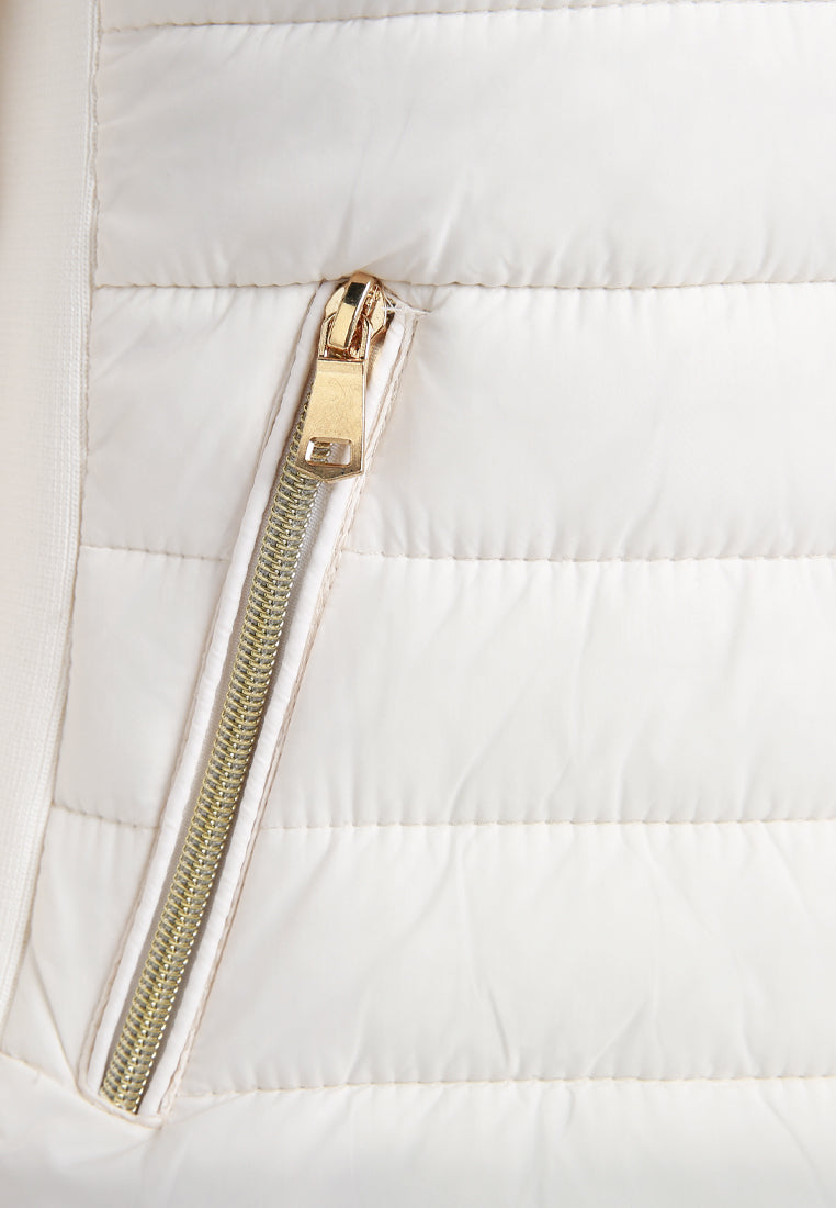 high collar quilted jacket#color_off-white