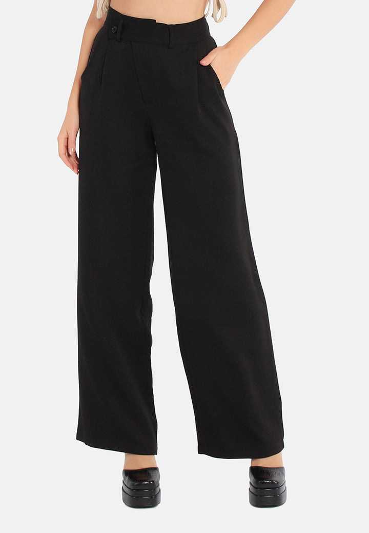 high waist flared pants by ruw#color_black