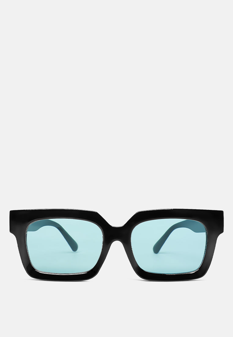 hip hop retro sunglasses#color_blue