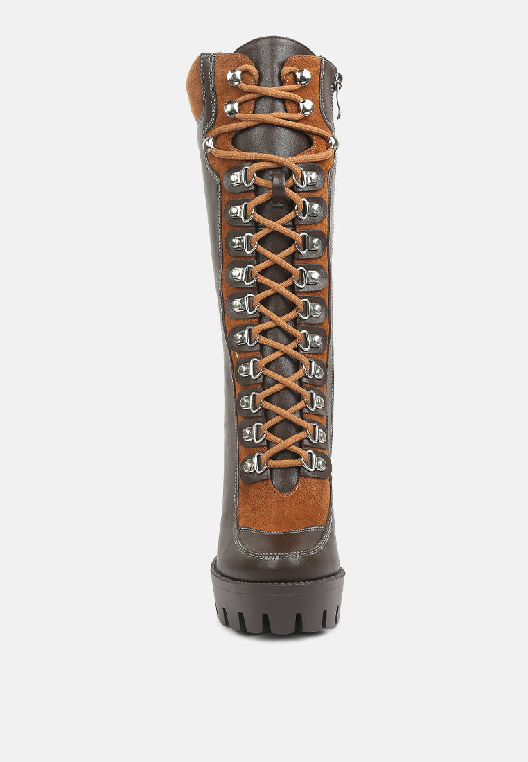 igloo over the ankle cushion collared boots by ruw#color_brown-tan